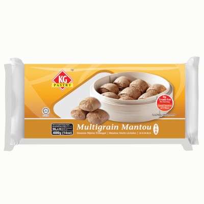 Multigrain Mantou (8 pcs - 400g) (12 Units Per Carton)