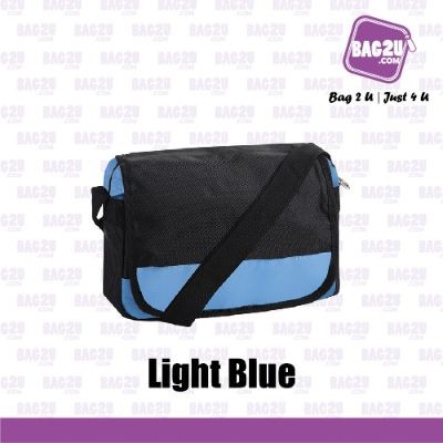 Bag2u Sling Bag / Pouch (Light Blue) SB414 (1000 Grams Per Unit)