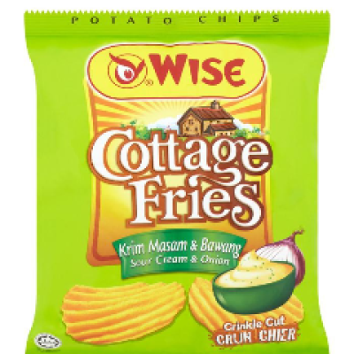 WISE Cottage Fries Sour Cream & Onion 65 g [KLANG VALLEY ONLY]