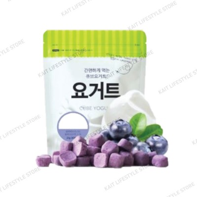 SSALGWAJA Natural Freeze-Dried Cube Yogurt (18g) [12 Months] - Blueberry