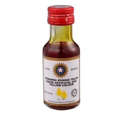STAR BRAND Food Coloring- Egg Yellow 25ml [KLANG VALLEY ONLY]