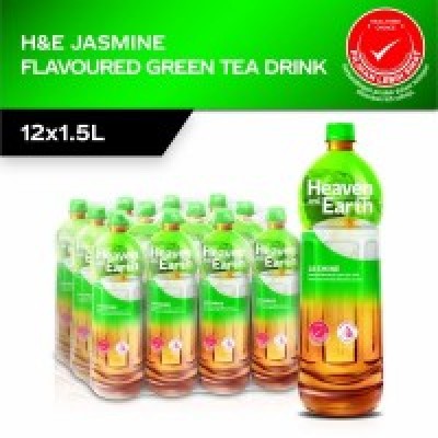 Heaven & Earth Jasmine Green Tea PET 1.5l x 12