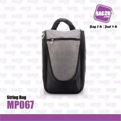 Bag2u Multipurpose Bag (Black with Grey) MP067 (1000 Grams Per Unit)