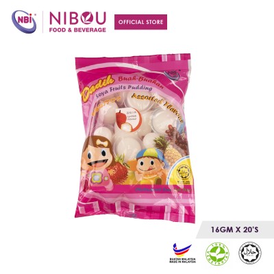 Nibou (NBI) DADIH Soya Fruits Pudding Lychee (16gm x 20's x 24)