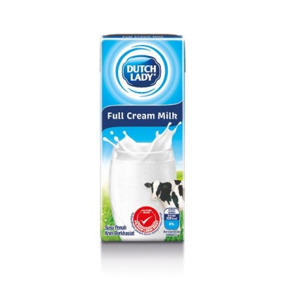 Dutch Lady Full Cream Milk 200ml [KLANG VALLEY ONLY]
