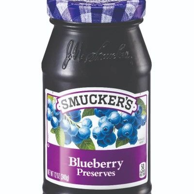 Smuckers Blueberry Preserves Jam 340 gm