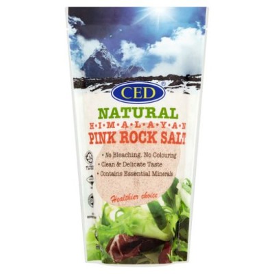 CED Natural Himalayan Pink Rock Salt 500 g [KLANG VALLEY ONLY]