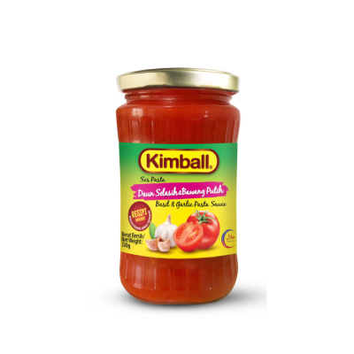 12 x 330g Kimball Tomato, Basil & Garlic Spaghetti Sauce