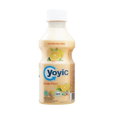 YoyiC Cultured Milk Orange Flavor 130ml x 12 Bottles
