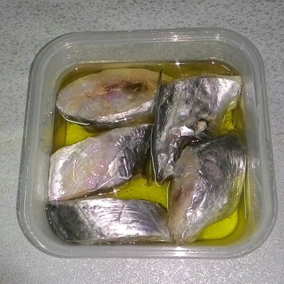 Salted Mackerel Fish in Oil Ikan Tenggiri Masin Jeruk 200gm [KLANG VALLEY ONLY]