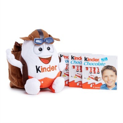 KINDER Chocolate Plush T4x3 150g (12 Units Per Outer)