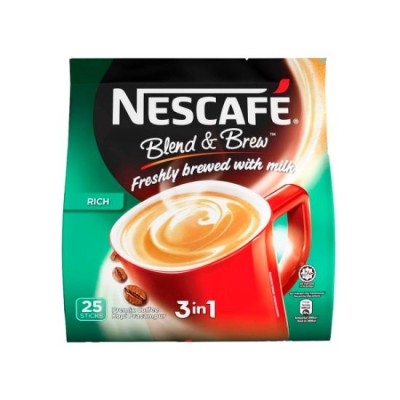 Nescafe Blend & Brew RICH 25 x 19 g [KLANG VALLEY ONLY]