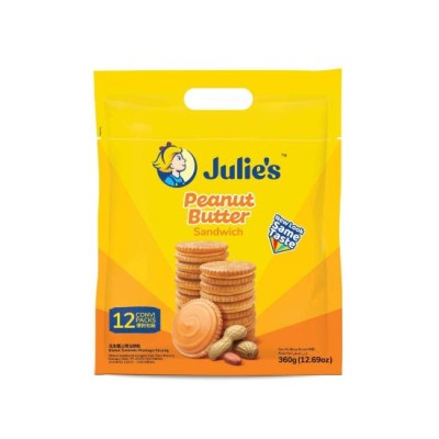 Julie's Peanut Butter Sandwich | 360 g x 12