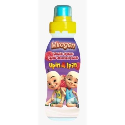 Upin -Ipin Lychee Flavoured Drink With Sport Cap 24 x 250ml