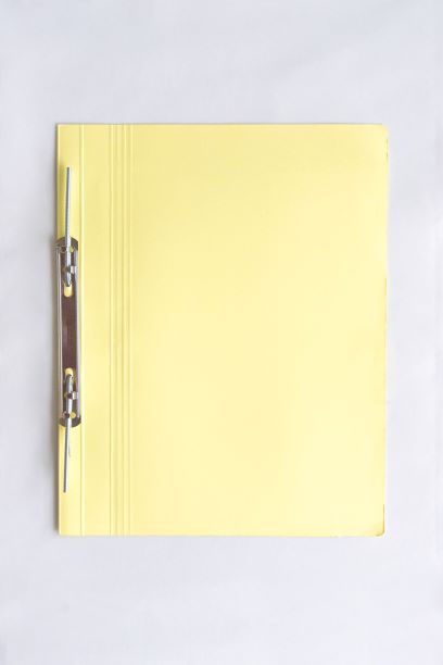 Lion File Affordable (200gsm) Manila Files with Spring Mechanism - Yellow Colour (200 Units Per Carton)