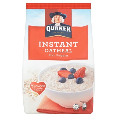 Quaker Oats- Instant Oatmeal 12 x 1.2kg