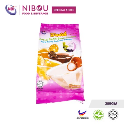 Nibou (NBI) DADIH Soya Fruits Grape Pudding Powder (380gm X 24)