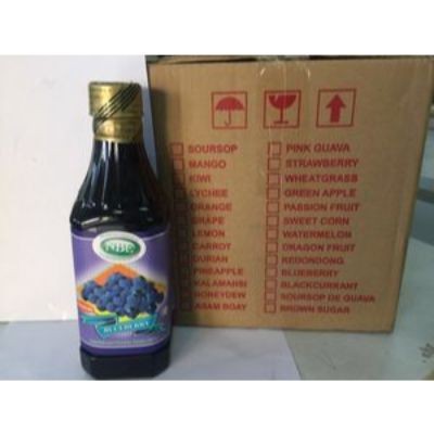 Concentrated Fruit Juice - Blueberry (12 Units Per Carton)
