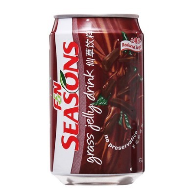 F&N Seasons Grass Jelly 300ml can (24 Units Per Outer)