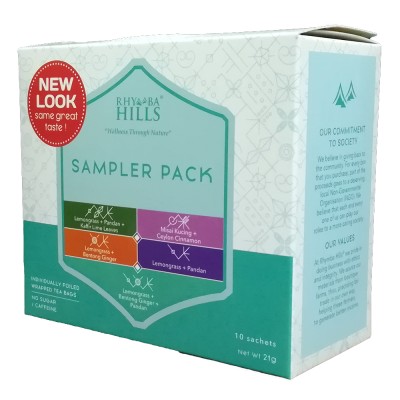 Rhymba Hills Tea Sampler Pack - 10's Sachets
