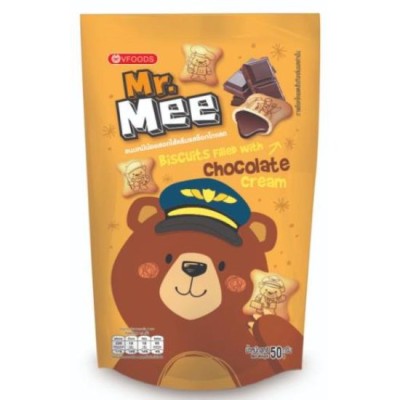 Mr Mee Biscuit Filled With Chocolate 144 x 22g