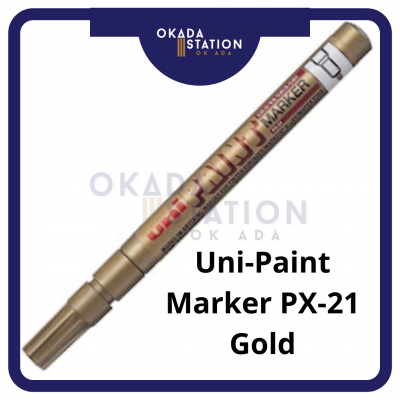 UNI Paint Marker PX21 - ( BLUE COLOUR )