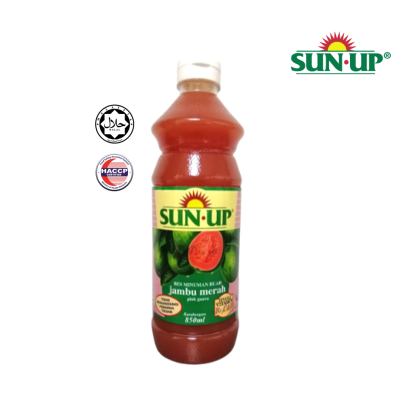 Sun Up Pink Guava Fruit Drink Base Concentrate - 850ml