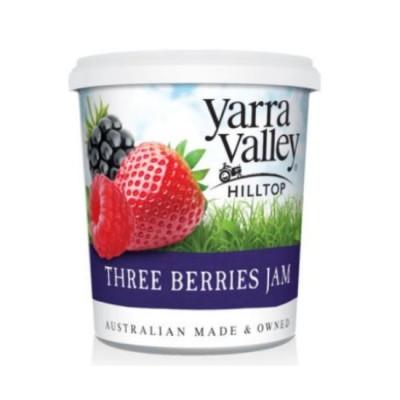 YARRA VALLEY Three Berries Jam 475G