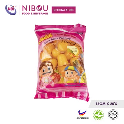 Nibou (NBI) DADIH Soya Fruits Pudding Mango (16gm x 20's x 24)