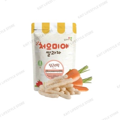 SSALGWAJA Organic Baby Rice Stick (40g) [7months] - Carrot