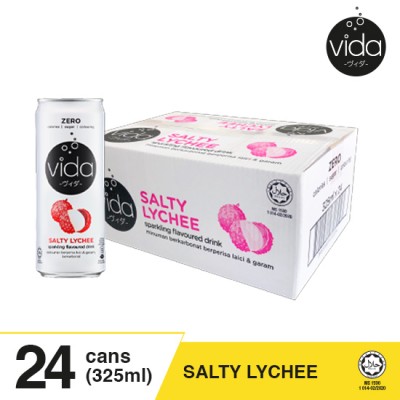 Vida 325ml -  Salty Lychee (1 x 24 x 325ml)