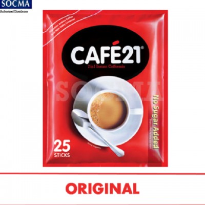 CAFE21 2IN1 COFFEEMIX 30X25X12G (30 Units Per Carton)