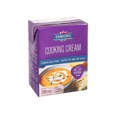 Emborg COOKING CREAM 200ml [KLANG VALLEY ONLY]