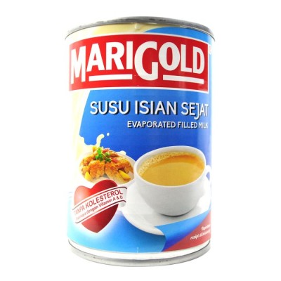 Marigold Susu Sejat (Evaporated Filled Milk) Tin 390g