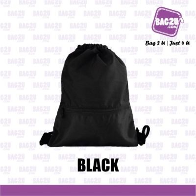 Bag2u Multipurpose Sports Bag (Black) MP040 (1000 Grams Per Unit)
