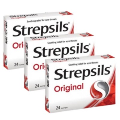(SET OF 3) STREPSILS ORIGINAL 24'S