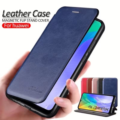 Huawei P20 Phone Cover ( Leather Case) Blue Colour