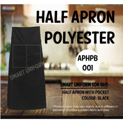Polyester Half Apron APHPB001