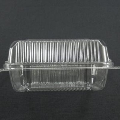 CH-8 Food Container with Lock   Bakery Disposable Plastic Clear Food Box