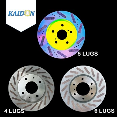 AUDI Q3 disc brake rotor KAIDON (Rear) type "RS" spec