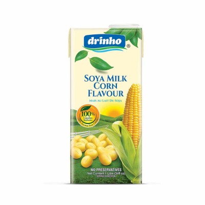 Drinho Soya Milk Corn Flavour 1L