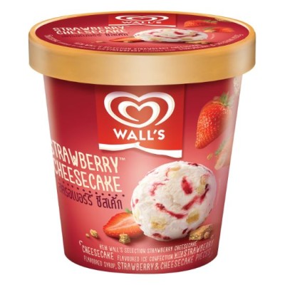 Wall's Selection Strawberry Cheesecake 750ml