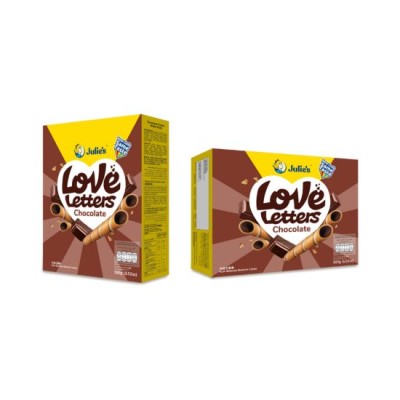 Julie's Love Letters Chocolate | 100g x 24