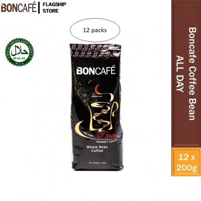 Boncafe All Day Coffee Bean 12packs (200g each)