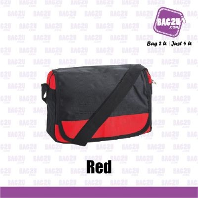Bag2u Sling Bag / Pouch (Red) SB414 (1000 Grams Per Unit)
