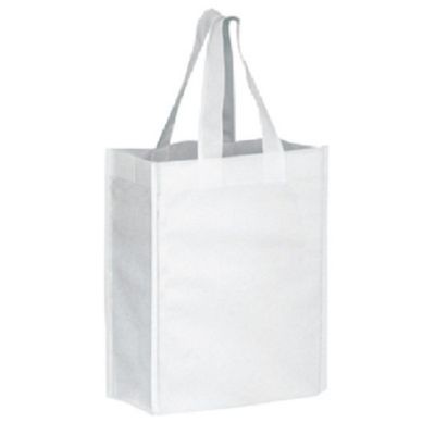 Bag2u Non-Woven Bag (White) NWB10133 (3 Grams Per Unit)