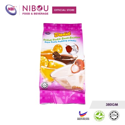 Nibou (NBI) DADIH Soya Fruits Pudding Bandung Rose Powder (380gm X 24)