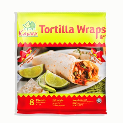 Tortilla Wraps 8 (8 pcs - 360g) (20 Units Per Carton)