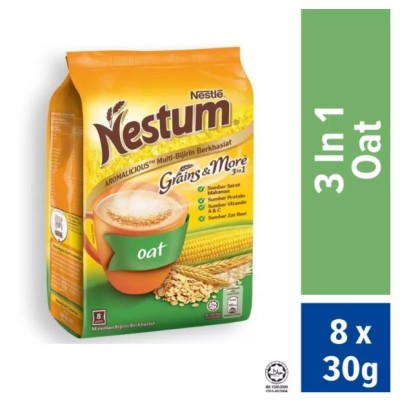 Nestle Nestum 3in1 Oats 8 x 30g