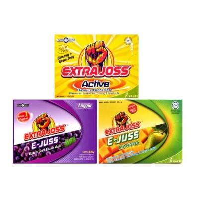 EXTRAJOSS ANGGUR Grape with Ginseng & Royal Jelly 6 pkt x 4g [KLANG VALLEY ONLY]